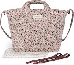 Pasito a Pasito Shoulder/Hand Diaper Bag Burgundy
