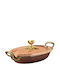 Ruffoni Oval Dutch Oven aus Rostfreier Stahl 25x25cm 1,5l