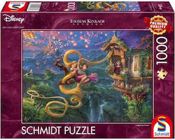 Puzzle 2D Kinkade: Disney Dreams Collection: Rapunzel Tangled Up In Love 1000pcs