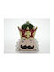 General Trade Christmas Tableware Ornaments Porcelain Cookie Jar Nutcrackers 25cm