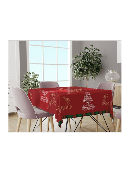 Mc Decor Christmas Tablecloth Square L140xW140cm.
