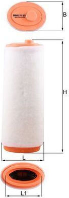 Mahle Air Filter Lx 823