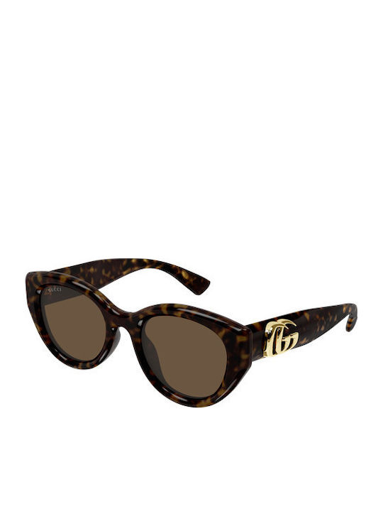 Gucci Feminini Ochelari de soare cu Maro Tortoi...