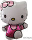 28'' Μπαλονι Hello Kitty Διπλης Οψεως Φουξια Ολογραμμα
