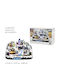 General Trade Christmas Illuminated Decorative Carousel with Battery with Music and Movement 41x28cm.