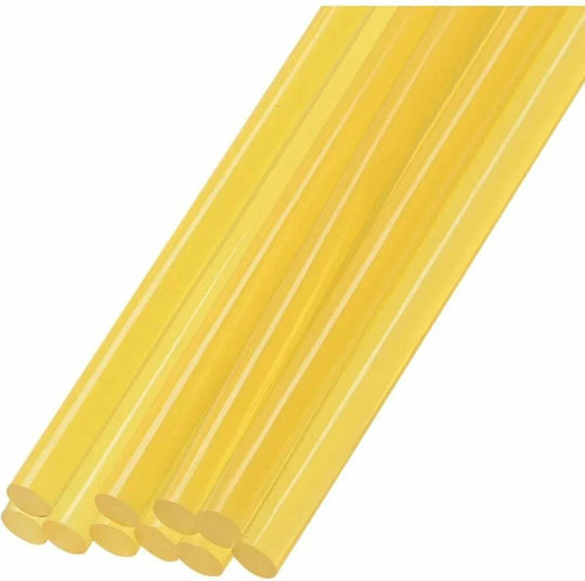 Răbduri Siliconice 11/300mm Pistol Silicon Galbene 50163 10 Bucăți