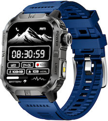Microwear GTH3 Stainless Steel Smartwatch με Πα...