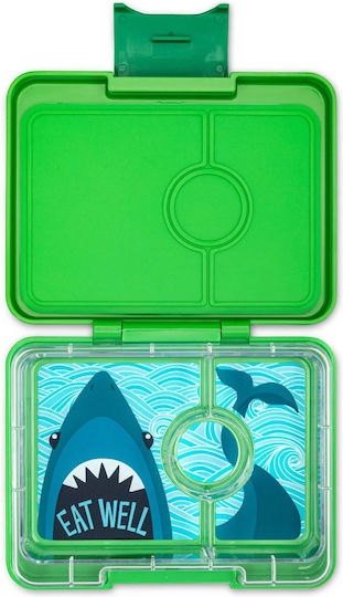 Yumbox Plastik Kinder Lebensmittelbehälter Dinosaurier Grün