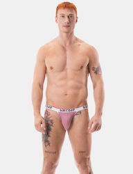 Barcode Berlin Ανδρικό Εσώρουχο Jockstrap Ροζ