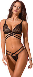 Set Lenjerie Sp Nozomi Negru