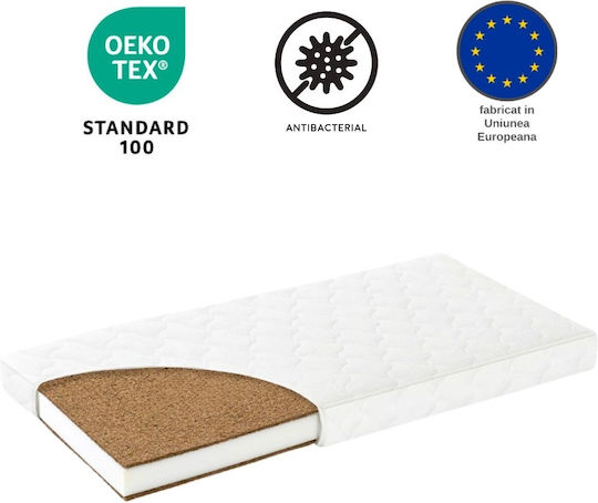 Kidizi Ortopedic Saltea Pentru Patut cu Nucă de cocos 60cmx120cmx9cm