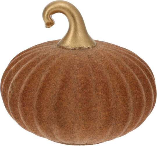 Jk Home Décor Тиква Стъкло Кадифе Кафява 10x10см Jk Home Décor Тиква Стъкло Кадифе Кафява 10x10см