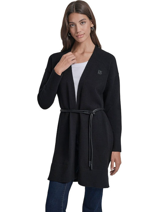 DKNY Γυναικεία Ζακέτα σε Μαύρο Χρώμα