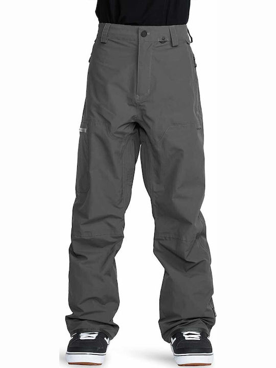 Volcom Gore-tex G1352605-DGR Ανδρικό Παντελόνι Σκι & Snowboard Γκρι