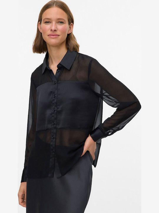 Women's Long Sleeve Shirt Black