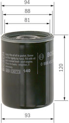 Bosch Oil Filter 0 986 452 064