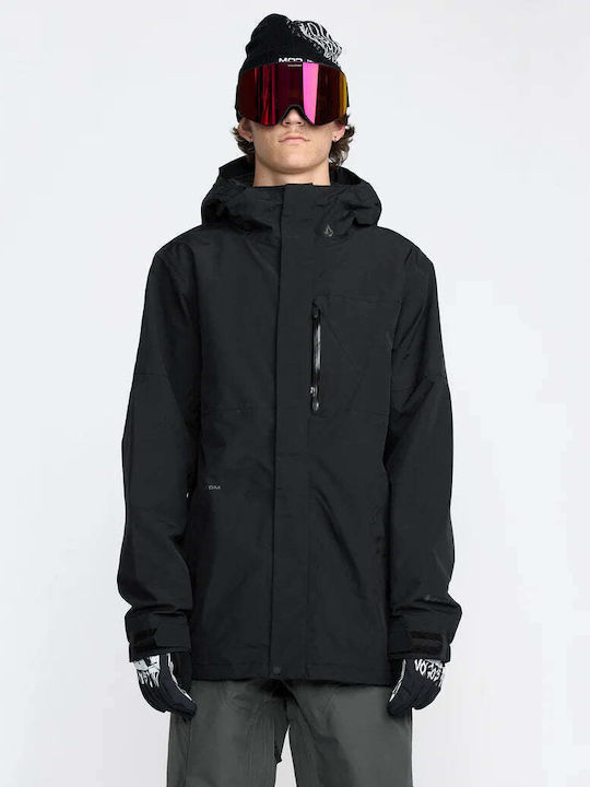 Volcom G0652604-BLK Ανδρικό Μπουφάν Gore-Tex γι...