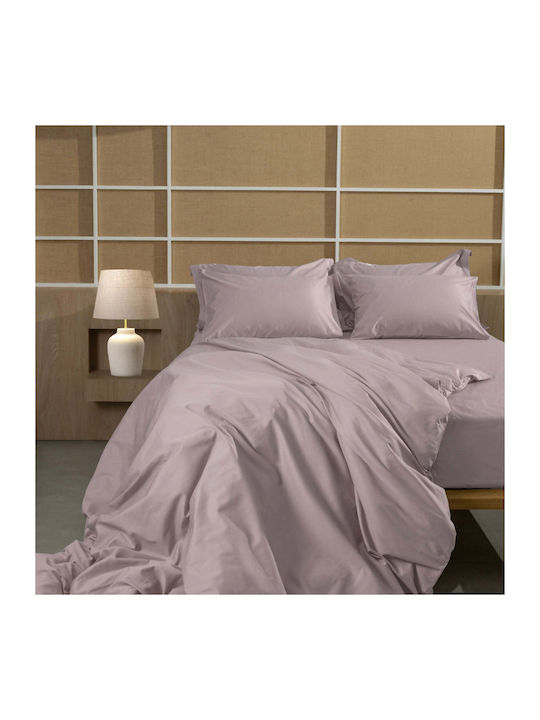 White Fabric Husă de Pilotă Bumbac Single 170x2...