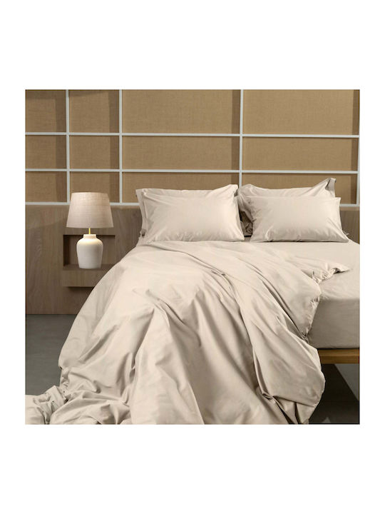 White Fabric Husă de Pilotă Bumbac Single 170x2...