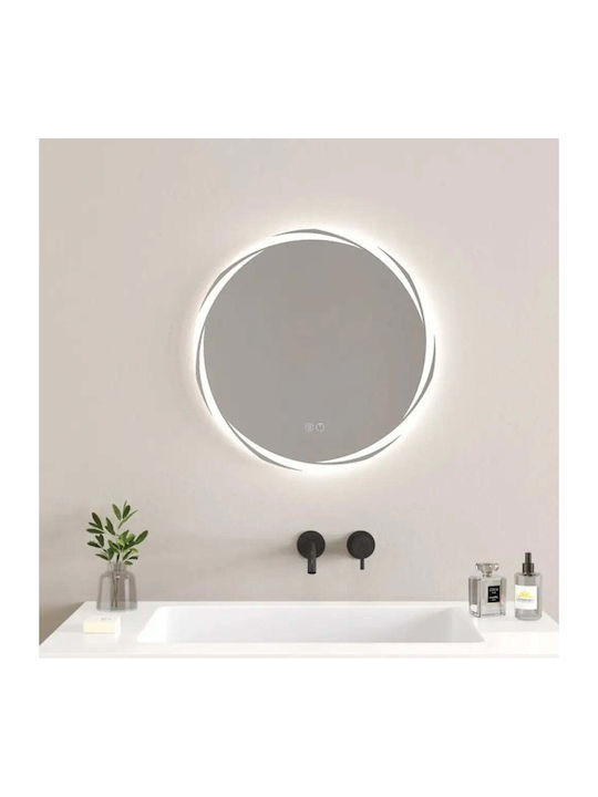 Inter Ceramic Badezimmerspiegel LED Berührung 60x60cm