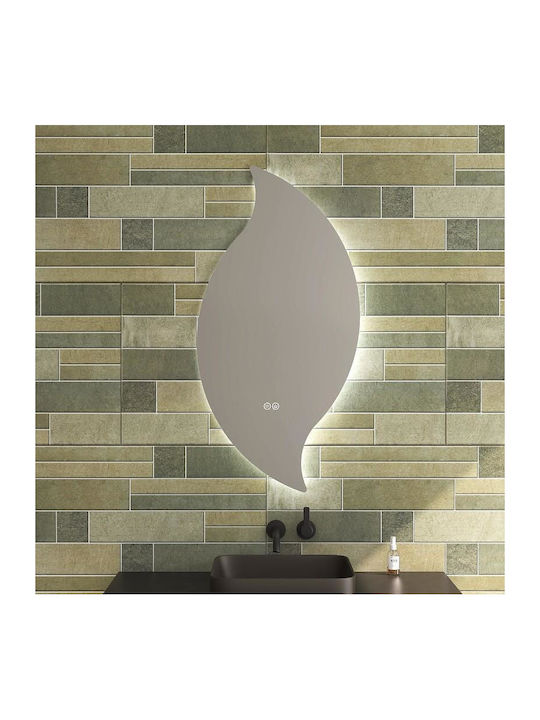 Inter Ceramic Oglindă de Baie Lumini LED Atingere 50x100cm