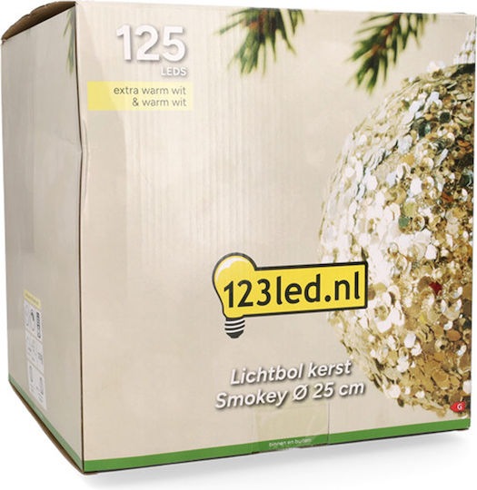 Christmas Lamp 123led Extra Warm & Warm White 125 Leds 25cm