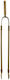 Zogometal Fireplace Tongs Bronze