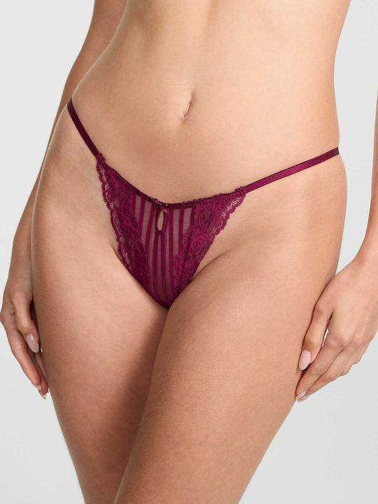Victoria's Secret String Burgundy Victoria's Secret String Burgundy