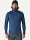 Men's Fleece Cardigan Clement Blue