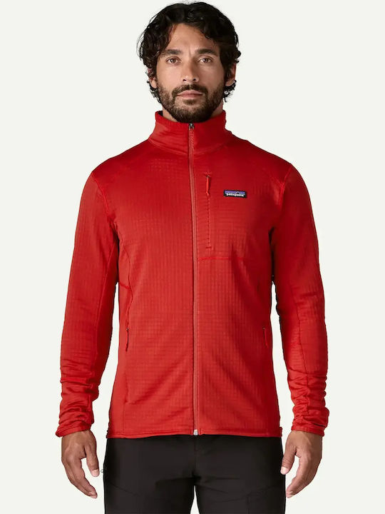 Patagonia Men's Fleece Cardigan Amanita Red