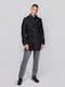Dezing Herren Mantel Black