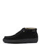 Wildleder Schwarz Herrenstiefel