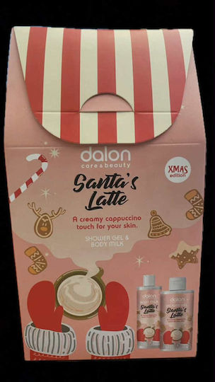 Dalon SANTA'S LATTE Комплект за грижа за кожата за Почистване на тялото 2бр