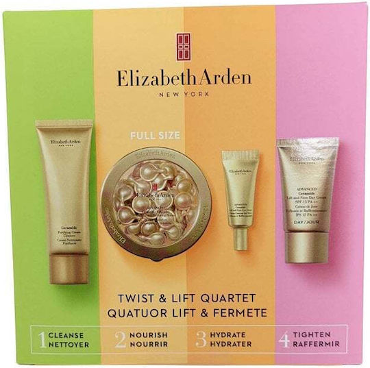 Elizabeth Arden Twist & Lift Quartet Hautpflegeset für Festigung 4Stück