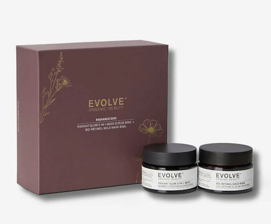 Evolve Beauty Set Îngrijire pentru Strălucire 2buc
