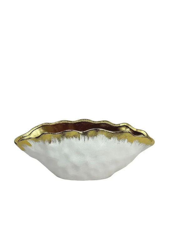Marhome Decorative Bowl White 36.8x36.8cm