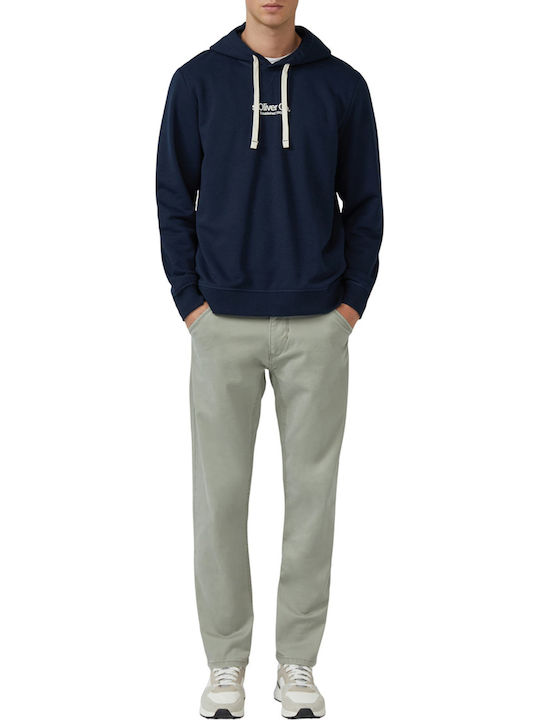 Sweatshirt with Hood Blue