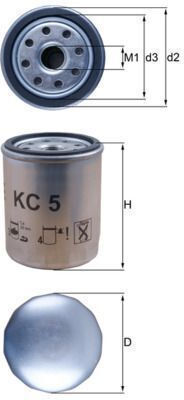 Filtru De Benzină Mahle Kc 5