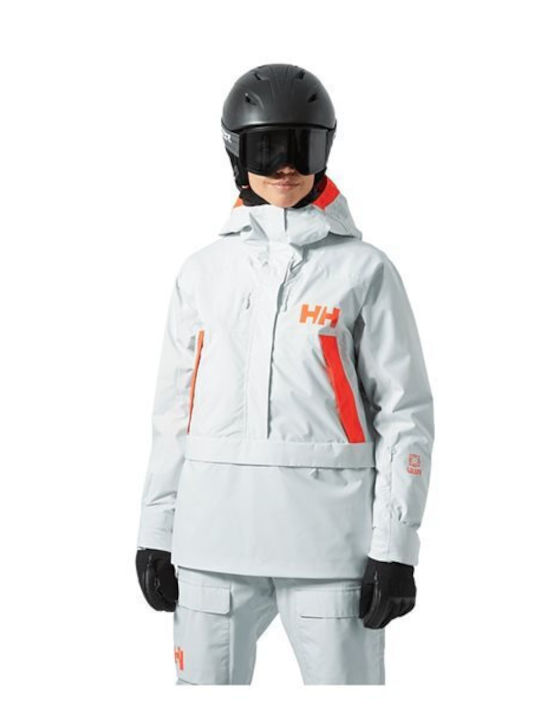 Helly Hansen Powchaser 66066-403 Γυναικείο Μπουφάν για Σκι & Snowboard Πράσινο