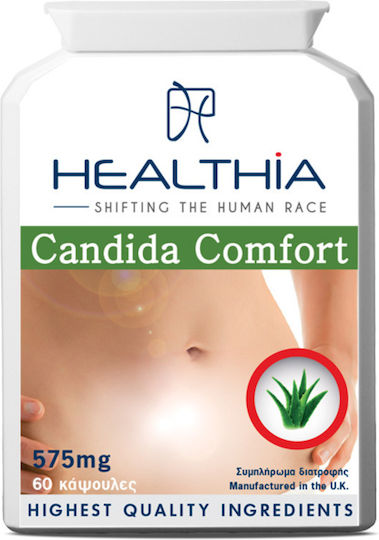 Healthia Candida Comfort Probiotics 575mg 60 caps