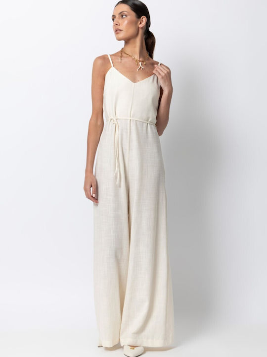 Helmi Women's One-piece Suit Ecru