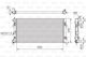 Radiator Engine Cooling Valeo 701522