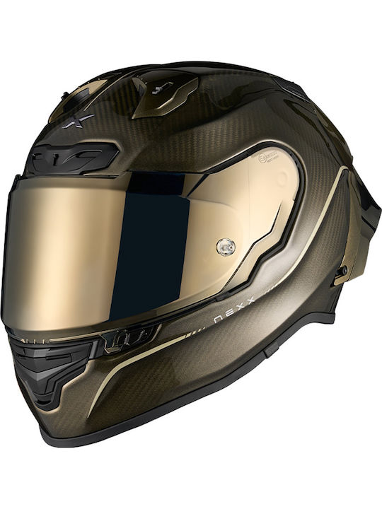 Nexx X.R3R Hagibis Gold Motorcycle Helmet Full ...