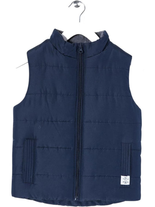 Παιδικό Casual Μπουφάν Αμάνικο Blue