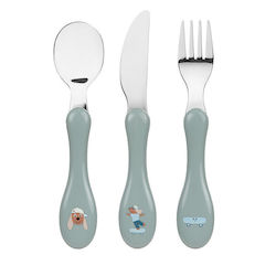 Laessig Baby Cutlery Set Tiny Team 3 Pieces