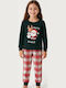 Little Unicorn Kids' Pajamas Green