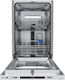 Midea Mașină de spălat vase complet încorporabilă pentru 10 seturi de vase L45xÎ82cm