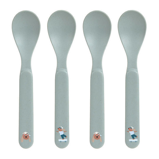 Laessig Baby Löffel Set Tiny Team 4 Stück