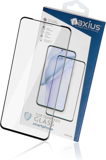 Naxius Full Face Tempered Glass Negru (Poco F5)