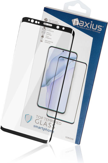 Naxius Full Face Tempered Glass Black (Galaxy S8+)